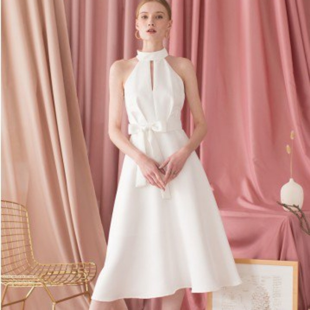 White dress
